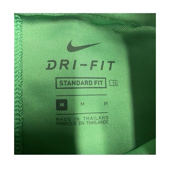 Lot of 4 Nike golf Men’s polo shirts stripped/solid size Medium shorts sleeves - Picture 8 of 16